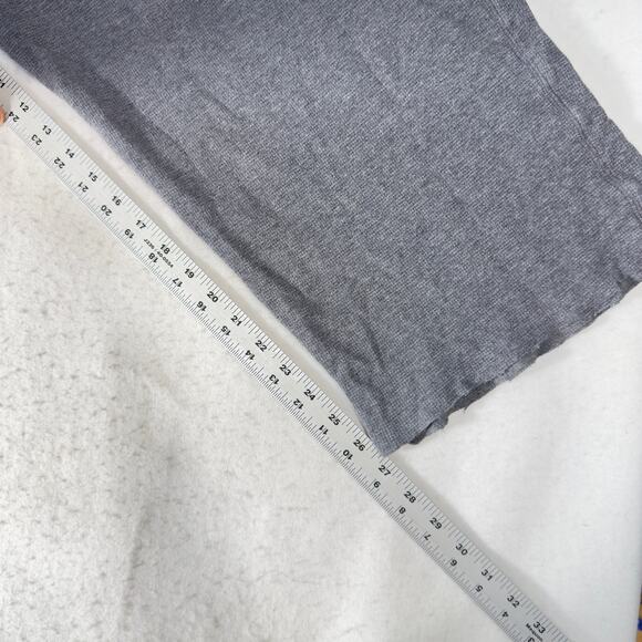 Polo Ralph Lauren Waffle Weave Lounge Pants Men L Drawstring Waist CUT Off Hems - Picture 8 of 15